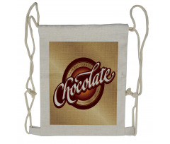 Master Chocolatier Sign Drawstring Backpack