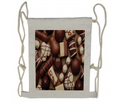 Candy Sweets Truffles Drawstring Backpack