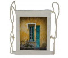 Deserted House Vietnam Drawstring Backpack