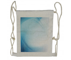 Beam Effect Abstract Modern Drawstring Backpack