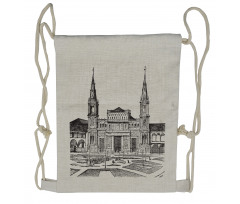 Cathedral of Saint Peter Drawstring Backpack