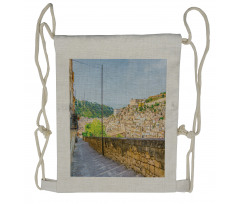 Stairway in Modica Drawstring Backpack