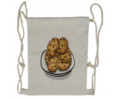 Homemade Cookies Graphic Drawstring Backpack