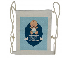 Baby Boy Drawstring Backpack