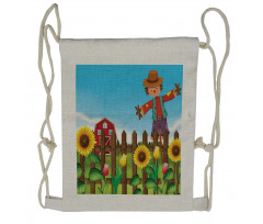 Happy Garden Flora Drawstring Backpack