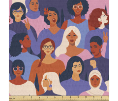 İnsan Parça Kumaş Bir Arada Duran Farklı Kültürlerden Kadınlar
