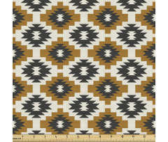 Etnik Parça Kumaş Geometrik Kilim Deseni Zikzaklar