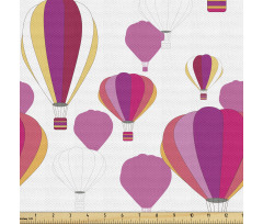 Macera Parça Kumaş Tekrarlanmış Sıcak Hava Balonu Tasarımları