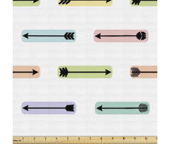 Çok Renkli   Parça Kumaş Sevimli ve Tatlı Şirin Çeşit Çeşit Oklar