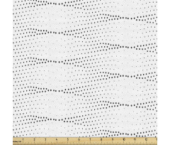 Geometrik Parça Kumaş Simetrik Noktalı Baklava Dilim Desen