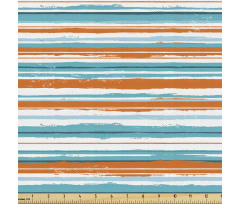 Çizgili Parça Kumaş Eskitilmiş Kesintisiz Yatay Şeritli Tasarım