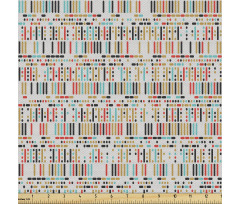 Soyut Parça Kumaş Modern Tasarım Sanat Karışık Piksel Çubuklar