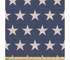Bayrak Parça Kumaş Yıldız Figürlü Amerika Temalı Duvar Kağıdı