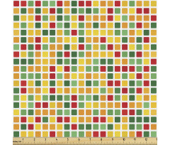 Kareli Parça Kumaş Çoklu Minik Dörtgenlerden Oluşmuş Görsel