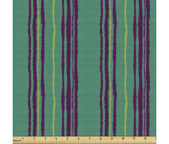 Soyut Parça Kumaş Dikey Kıvrımlı Çizgiler ile Tekrarlı Desen