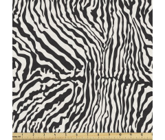 Afrika Parça Kumaş Sık Tekrarlanmış Zebra Deseni Çizgileri