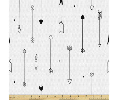 Kültürel Parça Kumaş Düz Zeminde Basit Ok Çizimli İllüstrasyon