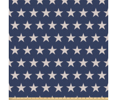 Bayrak Mikrofiber Parça Kumaş Yıldız Figürlü Amerika Temalı Duvar Kağıdı