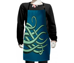 Sea Creature Tentacles Kids Apron