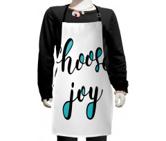 Inspirational Advice Kids Apron