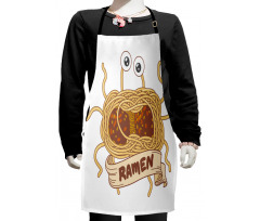 Flying Spaghetti Monster Kids Apron