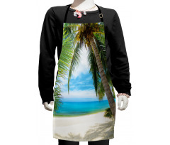 Shadow Shade of Palms Kids Apron