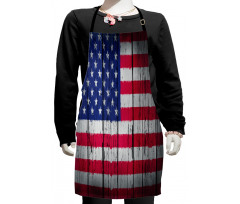 July Fourth Freedom Day Kids Apron