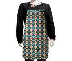 Braided Mosaic Art Kids Apron