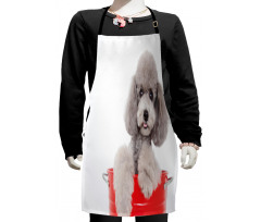 Pet in a Bucket Posing Kids Apron