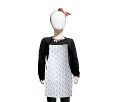 Wording Winter Kids Apron