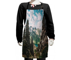 Rocky Mountains America Kids Apron