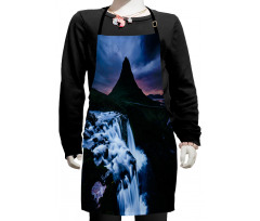 Kirkjufell Iceland Nature Kids Apron