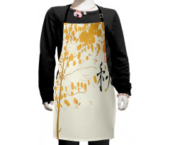 Hieroglyph Abstract Tree Kids Apron