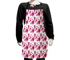 Colorful Abstract Aircraft Kids Apron