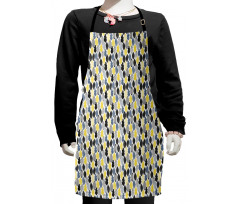 Abstract Leaves Kids Apron