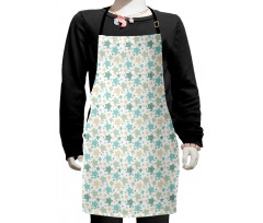 Repeating Animals Print Kids Apron