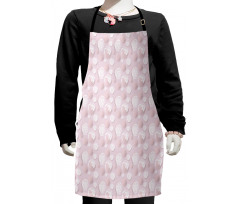 Artwork of Rose Petals Kids Apron