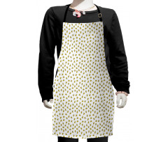 Happy Buzzing Animal Pattern Kids Apron