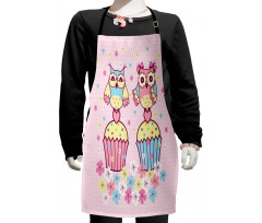 Couples Cupcakes Romantic Kids Apron