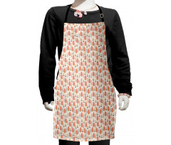 Botanical Floral Items Kids Apron