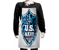 Naval Ship Marine Kids Apron