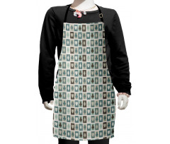 Heart Spades Diamonds Kids Apron