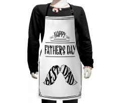 Monochrome and Framed Kids Apron