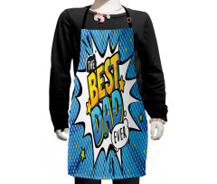 Pop Art Speech Bubble Kids Apron