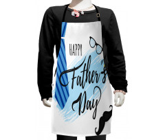 Dad Items and Words Kids Apron