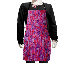 Spring Florets Flowers Kids Apron