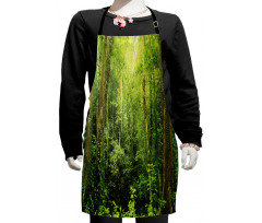 Rainforest Landscape Kids Apron