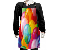 Balloons Fun Kids Apron