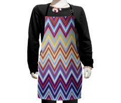 Chevron Small Strikes Kids Apron