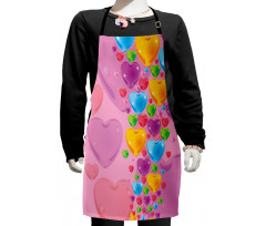 Love Romantic Hearts Kids Apron